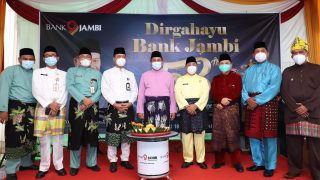 Bupati Bungo Pimpin Upacara HUT Bank Jambi ke-58