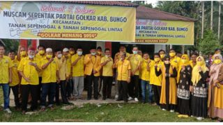 Gelar Muscam Ke-X,Partai Golkar Bungo Bertekat Dongkrak Raihan Kursi Pada Pileg Mendatang