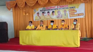 Adakan Muscam Serentak, Ini Target Partai Golkar Kabupaten Bungo di Pileg Mendatang