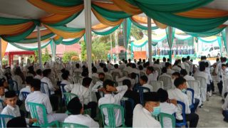 Picu Kerumunan Dalam Keadaan Zona Merah Ponpes Diniyyah Bungo Terancam Dikenakan Sanksi Pelanggaran Prokes