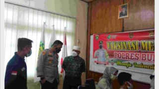 Jajaran PT Megasawindo Perkasa Sambut Antusias Vaksinasi Covid-19 Yang Digelar Oleh Polres Bungo
