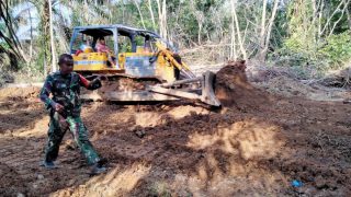 Ucapan Terima Kasih Dari Kepala Desa Untuk Satgas TMMD Kodim 0416/Bute