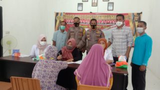 Adakan Doorprize Berhadiah,Pemdus Air Gemuruh Sukses Menarik Minat Warga Untuk Mengikuti Vaksinasi Massal