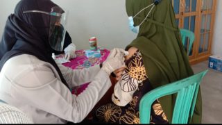 Cegah Penularan Covid-19 Terhadap Ibu Hamil,Puskesmas Kecamatan Bathin II Babeko Gencarkan Vaksinasi