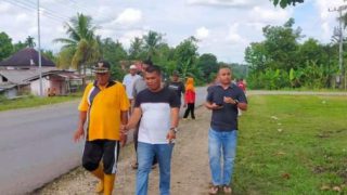 Polisi Dermawan Brigpol Maidani Sumbangkan Bantuan Material Untuk Pembangunan Surau Al-Ikhlas di Dusun Perenti Luweh