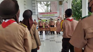 Wakili Wabub,Zainadi Sambut Kunjungan Kwarda Jambi di Bumi Perkemahan Tanjung Bungur Candika