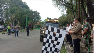 Bupati Bungo H Mashuri Lepas Peserta Tribute Trophy 2022 Go Medan