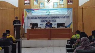 Wabub Bungo Bersama Dinas PMD Buka Sosialisasi Pilrio Serentak Tahun 2022
