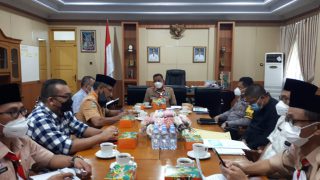 Antisipasi Lonjakan Kasus Covid-19,Pemkab Bungo Gelar Rakor Bersama Forkompinda