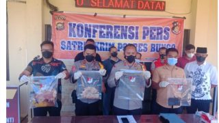 Tak Menunggu Waktu Lama,Pelaku Penikaman Dipasar Atas Muara Bungo Diringkus Polisi