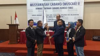 Gelar Muscab II  Zainal Aripin, SH.MH Resmi Terpilih Sebagai Ketua DPC PERADI Bungo Tebo