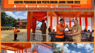 Basarnas Jambi Gelar Pelatihan Teknik Pertolongan Diketinggian Untuk Potensi SAR