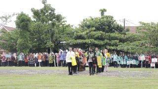 Peringati Hari Batik Nasional,Pemkab Bungo dan Seluruh ASN  Turut Ramaikan Parade Pakaian Batik