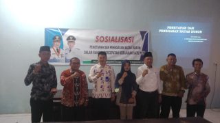 Dinas PMD Sukses Gelar Sosialisasi Penetapan dan Penegasan Batas Dusun Kepada Rio Se-Kabupaten Bungo
