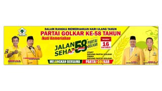 Ikuti Kemeriahan Jelang HUT Partai Ke-58,DPD Partai Golkar Bungo Siapkan Doorprize Menarik Bagi Masyarakat