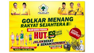 HUT Golkar ke -58 Tinggal Menghitung Hari,DPD Partai Golkar Bungo Matangkan Persiapan Sudah 95%