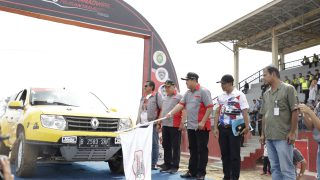 Bupati Bungo Bersama IMI Jambi dan Jimmy Syamsudin Resmi Buka Kejurnas Rally