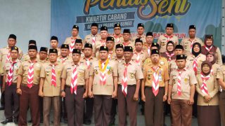 Bupati Bungo Buka Secara Resmi LT III Kwarcab Pramuka Bungo