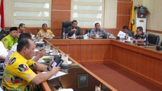 Diduga Ada Permainan Harga Dipasar,Bupati Bungo H.Mashuri SP.ME Pimpin Rapat Inflasi
