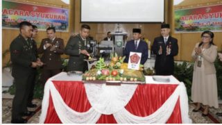 Wakil Bupati Bungo Hadiri Syukuran HUT TNI Ke-77 Tahun 2022