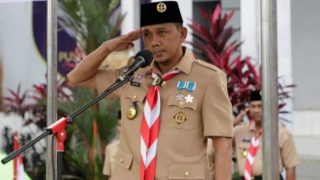 Menjadi Pembina Upacara HUT Bungo ke 61,Ini Pesan Wabub Bungo