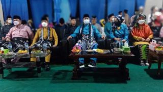 H.Mashuri SP.ME Didampingi Wabub Bungo Hadiri Pembukaan MTQ ke VII Kecamatan Jujuhan Ilir