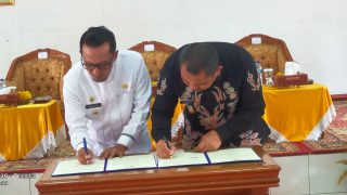Jalin Kerjasama,Pemkab Bungo Tandatangani Kesepakatan Bersama Kabupaten Tanah Datar