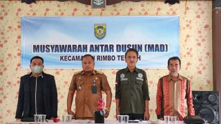 Kecamatan Rimbo Tengah Melaksanakan MAD Terkait Transformasi UPK Eks. PNPM Menjadi Bumdusma Kecamatan