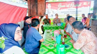Optimalkan Pelayanan Masyarakat Polsek Muara Bungo,Gelar Jumat Curhat