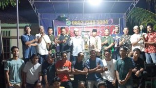 Sekdus Tanjung Menanti Hadiri Acara Syukuran Kemenangan Pacu Perahu Team SAPU JAGAT Yang Unggul Didua Kecamatan