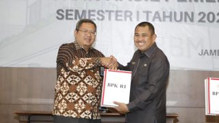 Pemkab Bungo Raih WTP Ke 4 Kalinya Dari BPK RI