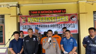 Ungkap Kasus Penyalahgunaan Narkoba,Satresnarkoba Polres Bungo Berhasil Amankan Setengah Kg Sabu dan 900 Gram Ganja
