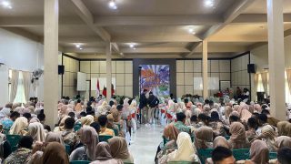 Usung Tema Farewell Party,Pelepasan Siswa/i Kelas IX SMP Negeri 1 Bungo Berlangsung Meriah