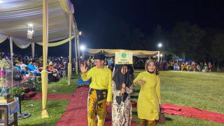 Meriahkan MTQ Ke-VIII Tingkat Kecamatan Pelepat,Kafilah Dusun Bukit Telago Optimis Sabet Juara Umum Pada Perhelatan MTQ