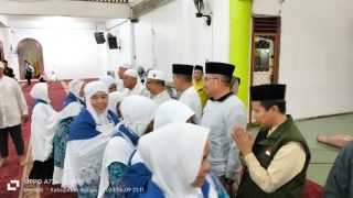 Wabup Bungo Lepas 225 Calon Jamaah Haji Kabupaten Bungo Tahun 2023