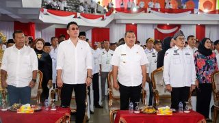 Bupati Bungo H.Mashuri SP.ME Hadiri Rakernas APDESI di Balairung Universitas Jambi