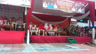 Meriahkan HUT RI Ke-78,Kecamatan Tanah Sepenggal Gelar Pawai Pembangunan