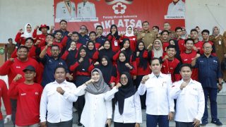 Bupati Bungo Dampingi Ketua PMI Buka Diklat KSR PMI Tingkat Perguruan Tinggi
