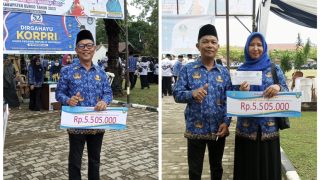 Juara II Lomba PHBS Tingkat Kabupaten Bungo,Dusun Tanjung Menanti Tuai Prestasi Membanggakan