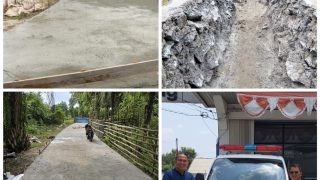 Tak Terlepas Dari Dukungan Masyarakat,Rio Dusun Tanah Tumbuh Sukses Bangun Infrastruktur di Bidang Pemberdayaan Masyarakat