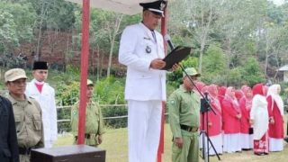 Rio Dusun Empelu Jadi Inspektur Upacara HUT Kemerdekaan RI Ke 78
