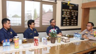 Kapolres Bungo Terima Kunjungan Kepala Kantor Pelayanan Pajak Muara Bungo