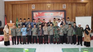 Jalin dan Perkuat Tali Silahturahmi Kapolres dan Dandim Bute Kunjungi FKUB Kabupaten Bungo