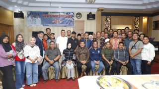 Peringati Hari Pers Nasional Bersama Insan Pers,Bupati Bungo Ajak Wartawan Sukseskan Pemilu dan Ciptakan Pemilu Damai dan Demokratis