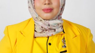 Jurnalis Perempuan Riana S.Pd Caleg Golkar Dapil 5 Raih Suara Terbanyak
