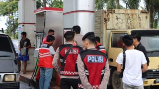 Antisipasi Kecurangan Penjualan BBM,Tim Gabungan Polres Bungo Sidak Ke SPBU