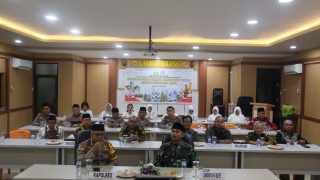 Peringati HUT Bhayangkara Ke 78 ,Polres Bungo Bersama Forkopimda Ikuti Kegiatan Doa Lintas Agama Dengan Mabes Polri Via Zoom