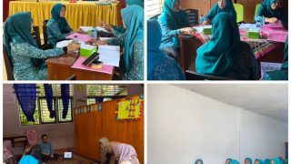 Upaya Mensinergikan Gerakan PKK Dengan Pembangunan Dusun, TP-PKK Dusun Tanjung Menanti Terima Kunjungan Tim Supervisi dan Evaluasi TP-PKK Kabupaten Bungo Tahun 2024
