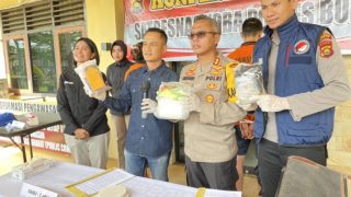 Menyalaaaa!!!! Polres Bungo Berhasil Tangkap IRT Kurir Sabu