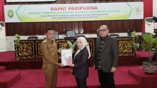 DPRD Bungo Gelar Paripurna, Terkait Rancangan KUA dan PPAS APBD 2025